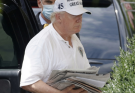 Late-Night Sighting: Trump Spotted With Mysterious Item
